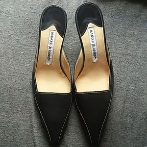 MANOLO BLAHNIK and chanel heel for julia